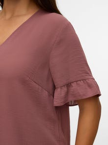 Vero Moda VMCINGRID Top -Rose Brown - 10342980