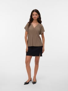 Vero Moda AWHIRSE High waist Short skirt -Black - 10343190