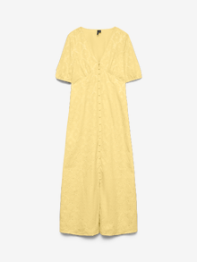 Vero Moda VMSIGNE Vestido largo -Pale Banana - 10343307