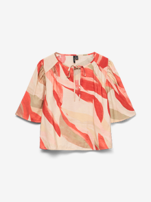 Vero Moda VMTYRA Topit -Coral Almond - 10343334