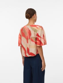 Vero Moda VMTYRA Top -Coral Almond - 10343334