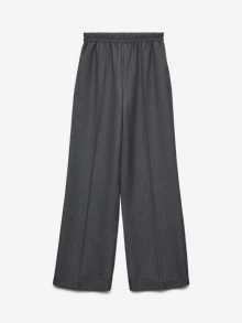 Vero Moda VMCLEO Trousers -Dark Grey Melange - 10343357