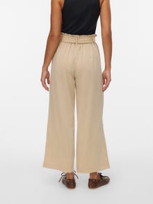 Vero Moda VMSYDNEY High waist Ancle Broek -Safari - 10343569