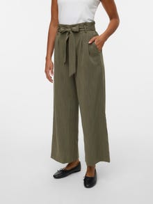 Vero Moda VMSYDNEY Høj talje Bukser -Kalamata - 10343569
