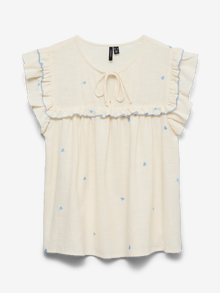 Vero Moda VMELINA Top -Birch - 10343603