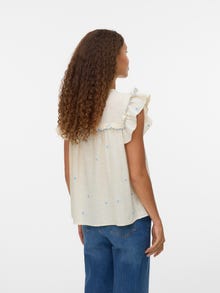 Vero Moda VMELINA Top -Birch - 10343603