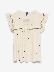 Vero Moda VMELINA Top -Birch - 10343603