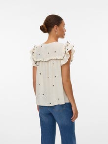 Vero Moda VMELINA Top -Birch - 10343603