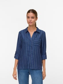 Vero Moda VMODETTE Skjorta -Dark Denim - 10343779