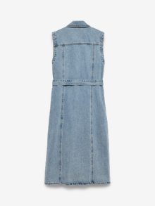 Vero Moda VMAYA Midi dress -Medium Blue Denim - 10343792