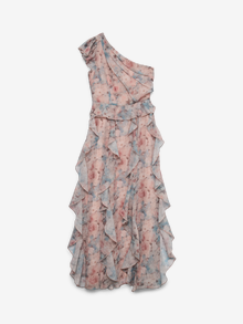 Vero Moda VMSABRINA Μακρύ φόρεμα -Burlwood - 10343819