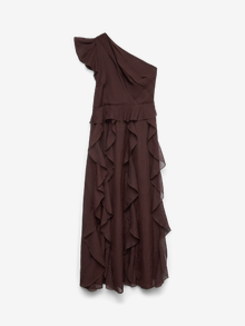 Vero Moda VMSABRINA Garā kleita -Chocolate Martini - 10343819