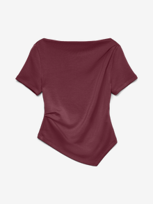 Vero Moda VMMILLE Tops -Tawny Port - 10343831