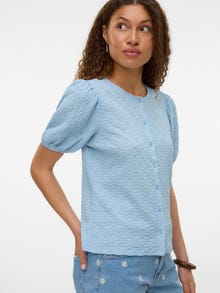Vero Moda VMFLOWER Tops -Cashmere Blue - 10343840