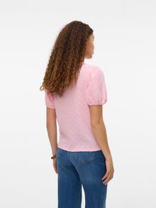 Vero Moda VMFLOWER Topp -Candy Pink - 10343840