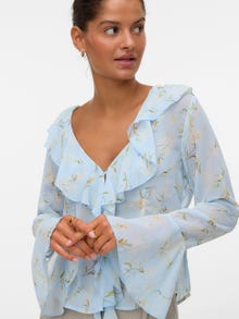 Vero Moda VMSIGNE Top -Ice Water - 10343850
