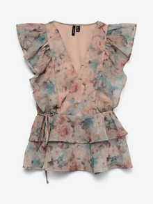 Vero Moda VMSABRINA Top -Burlwood - 10343869