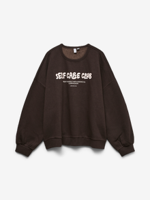 Vero Moda SNMIA Pulóver -Chocolate Torte - 10343880