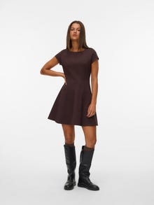 Vero Moda VMJAZLYN Lyhyt mekko -Chocolate Torte - 10343976