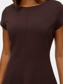 Vero Moda VMJAZLYN Kort kjole -Chocolate Torte - 10343976