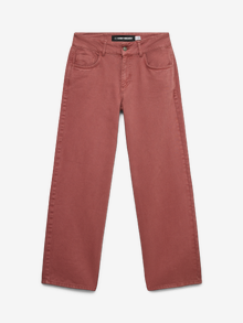 Vero Moda SNRANCY Taille moyenne Wide Leg Fit Jeans -Rose Brown - 10343988