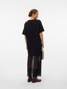 Vero Moda VMTINE Midi suknelė -Black - 10344165