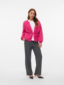 Vero Moda VMAGNES Strikket cardigan -Hot Pink - 10344270