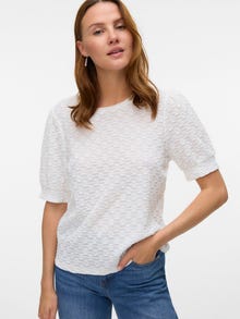 Vero Moda VMFLOWER Top -Snow White - 10344340