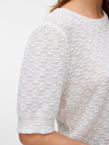 Vero Moda VMFLOWER Top -Snow White - 10344340