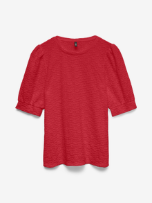 Vero Moda VMFLOWER Top -Ribbon Red - 10344340