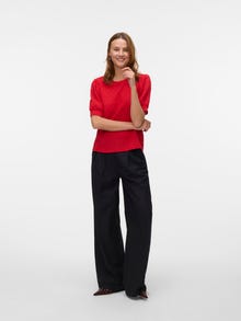 Vero Moda VMFLOWER Top -Ribbon Red - 10344340