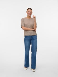 Vero Moda VMFLOWER Tops -Moon Rock - 10344340