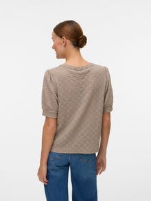 Vero Moda VMFLOWER Tops -Moon Rock - 10344340