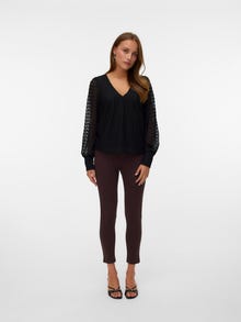 Vero Moda VMLILI Leggings -Chocolate Torte - 10344435