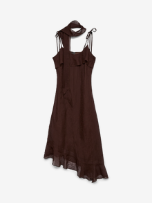 Vero Moda VMSABRINA Robe midi -Chocolate Martini - 10344471