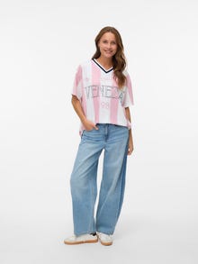 Vero Moda VMLAIKA Póló -Pink Nectar - 10344510
