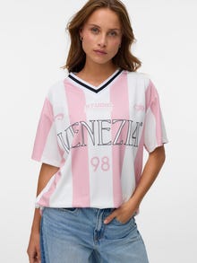 Vero Moda VMLAIKA Póló -Pink Nectar - 10344510
