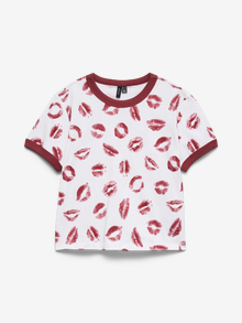 Vero Moda VMIDA T-paidat -Bright White - 10344532