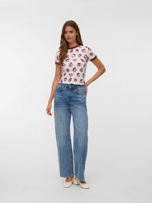 Vero Moda VMIDA T-shirts -Bright White - 10344532