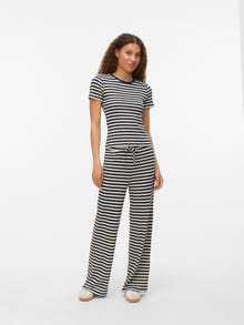 Vero Moda VMCHLOE Cintura media Pantalones -Snow White - 10344628