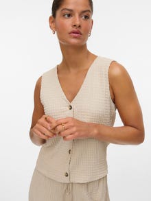 Vero Moda VMLINA Top -Silver Lining - 10344644