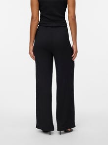Vero Moda VMLINA Mid waist Broek -Black - 10344646