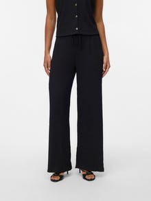 Vero Moda VMLINA Mid waist Broek -Black - 10344646