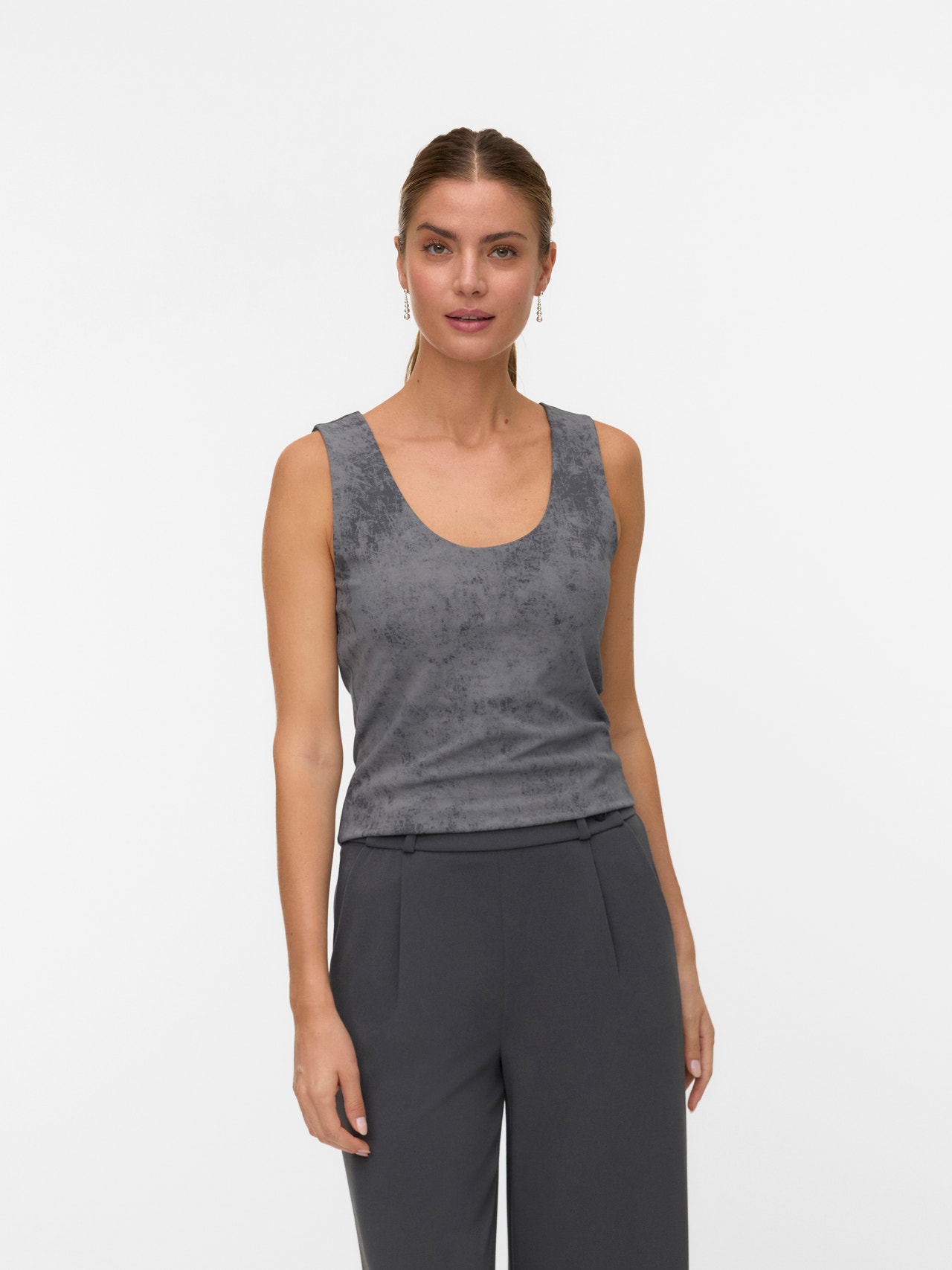 Vero Moda VMMAJA Top -Asphalt - 10344648