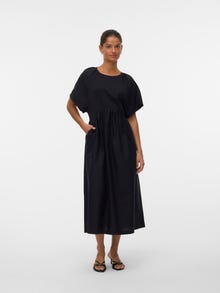 Vero Moda VMASTA Midi dress -Black - 10344767