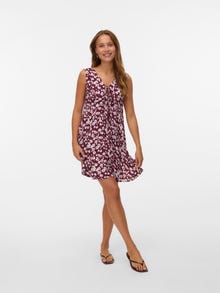 Vero Moda VMSOMMER Lyhyt mekko -Tawny Port - 10344770