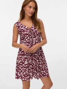 Vero Moda VMSOMMER Short dress -Tawny Port - 10344770