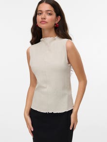 Vero Moda VMKIA Top -Pumice Stone - 10344783