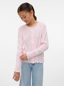 Vero Moda VMISA Kardigán -Pink-A-Boo - 10344845