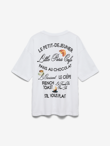 Vero Moda VMLAURA Κοντομάνικο μπλουζάκι -Bright White - 10344846